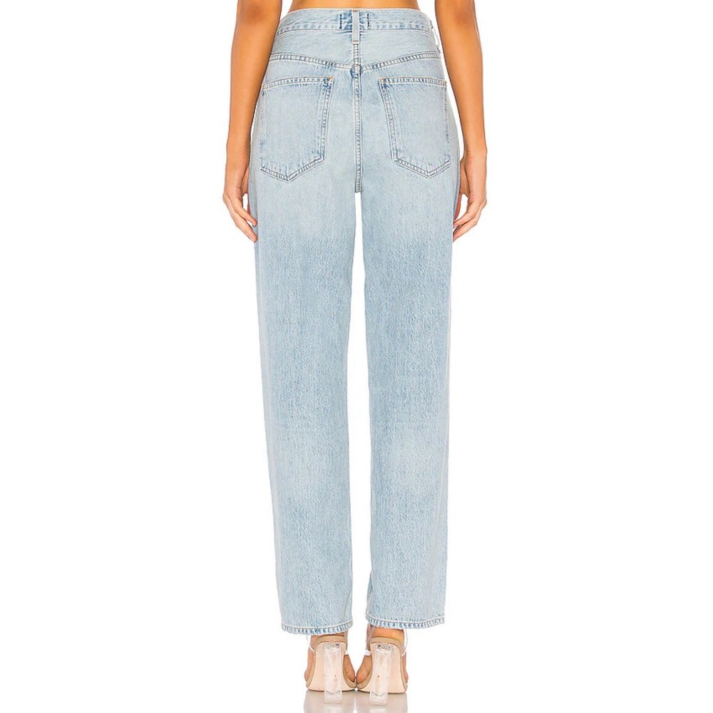 AGOLDE Criss Cross High Rise Straight Leg Light Wash Denim Jean Size 29
A097-983 - Picture 2 of 16